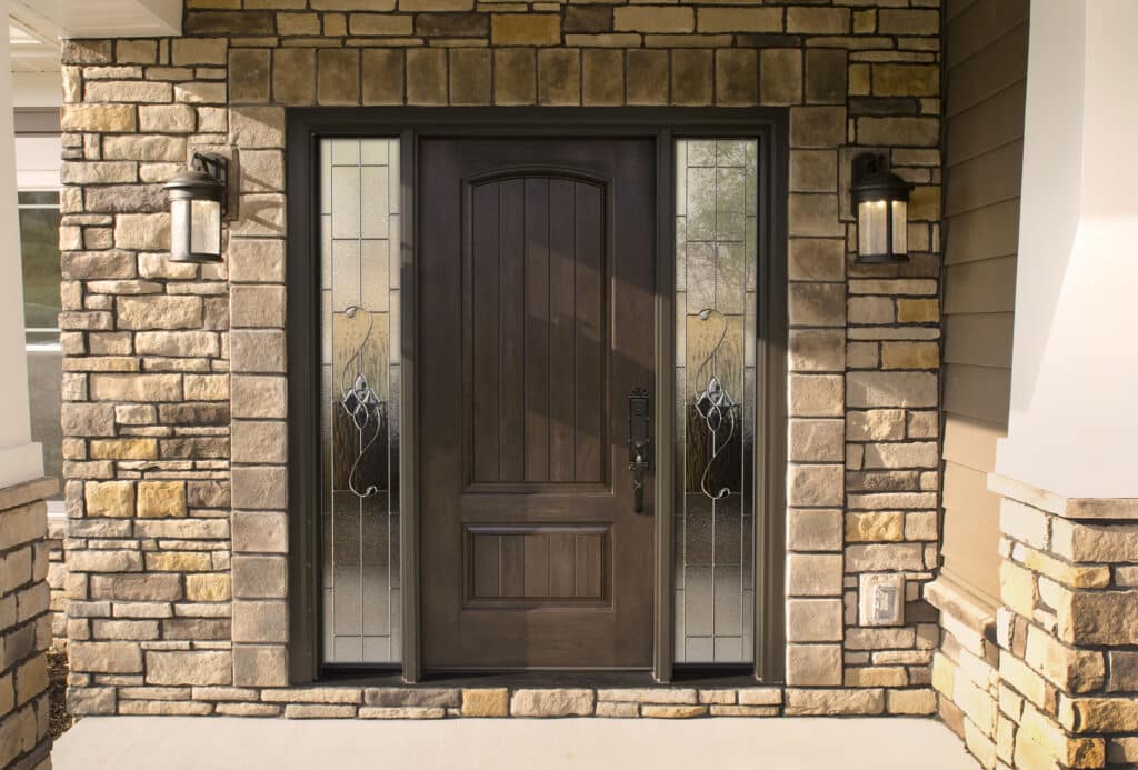 This hinged entry door in Cincinnati, OH from Provia is a beautiful example.